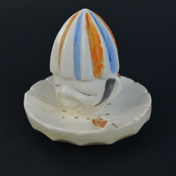 Vintage Ceramic Clown Juicer Reamer - Picture 6 of 7